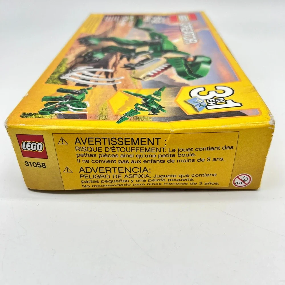 LEGO Creator Mighty Dinosaurs 31058 2017 Kids 3-in-1 Building Toy Set